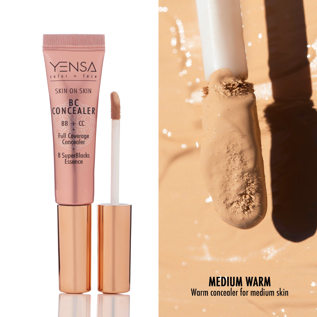 YENSA Skin on Skin BB plus CC Serum Concealer
