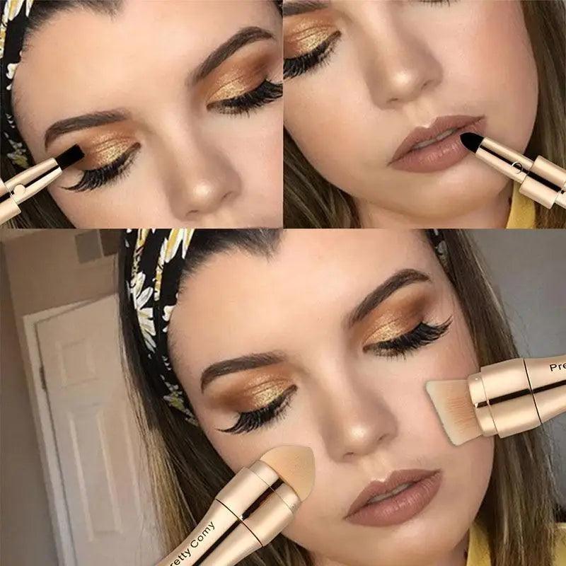 4-in-1 Multi-Tasking Makeup Brush
